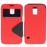 Roar Diary View Case rdeči&črni za Sony Xperia M4 Aqua - mobiline.si