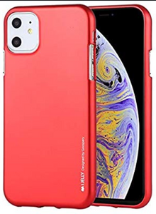 Mercury i-Jelly Case rdeči za Apple iPhone 11 Pro (5.8") - mobiline.si