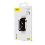 Baseus 0,2 mm mehko zaščitno kaljeno steklo 44 mm za Apple Watch 4