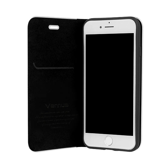 Preklopni etui Vennus črni za Samsung Galaxy S7 G930 - mobiline.si