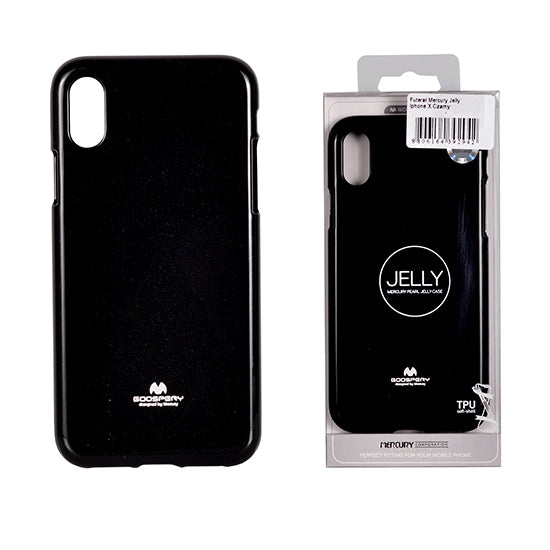 Mercury Jelly Case črni za Apple iPhone XR (6.1