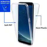 360° zaščitni ovitek (PC+TPU) za Samsung Galaxy S20 Plus - prozorni - mobiline.si
