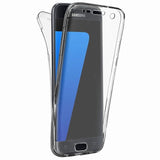 360° zaščitni ovitek za Samsung Galaxy A71 - prozorni - mobiline.si