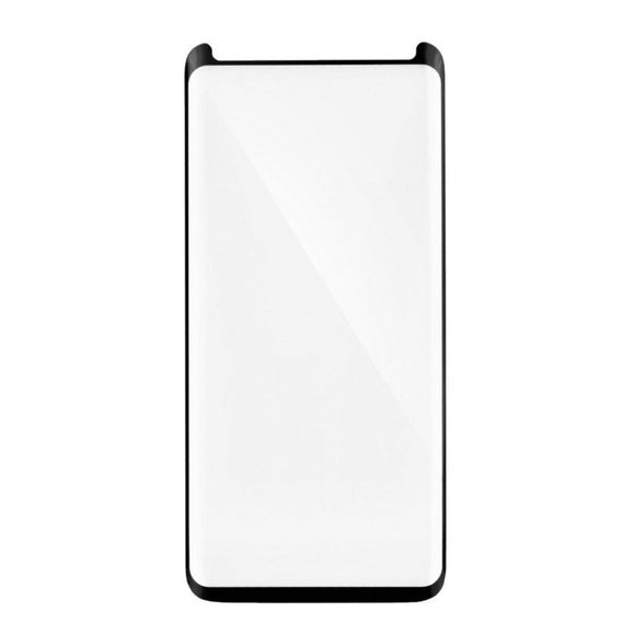 Zaščitno kaljeno steklo 5D Full Glue za Samsung Galaxy A40 - črno - mobiline.si