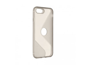 Gumijasti / gel etui S-Case za Apple iPhone 7 / 8 (4.7") - prozorni - mobiline.si
