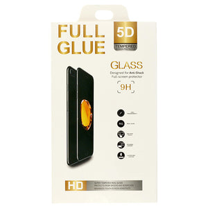 Zaščitno kaljeno steklo 5D Full Glue za Xiaomi Pocophone F1 - črno - mobiline.si