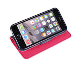 Preklopni etui Fancy roza&modri za Apple iPhone 5 5S SE - mobiline.si