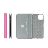 Preklopni ovitek / etui / zaščita Sensitive Book za Apple iPhone 12 / 12 Pro (6.1") - roza - mobiline.si