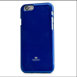 Gumijasti / gel etui Mercury Jelly Case za Apple iPhone 7 / 8 / SE (2020) (4.7") - modri - mobiline.si