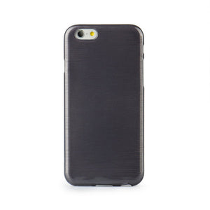 Gel etui Jelly Brush črni za Apple iPhone 6 6S (4.7") - mobiline.si