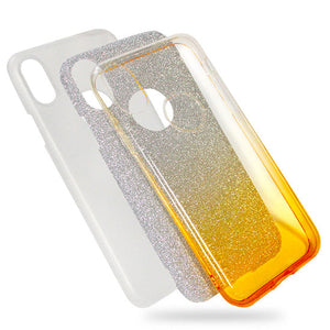 Gel etui Bling zlati za Samsung Galaxy A50 A505 - mobiline.si