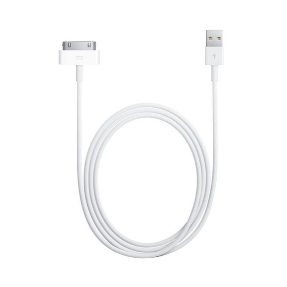 Podatkovni kabel Apple beli (široki) za Apple iPhone3 iPhone4 iPad iPod - mobiline.si