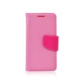 Preklopni ovitek / etui / zaščita Fancy za Samsung Galaxy S7 Edge - roza - mobiline.si