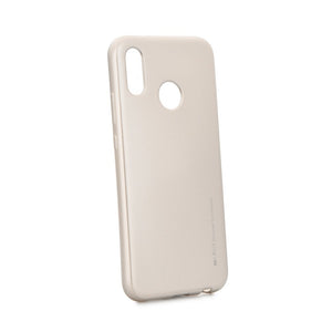 Gumijasti / gel etui Mercury i-Jelly Case za Apple iPhone XR (6.1") - zlati - mobiline.si