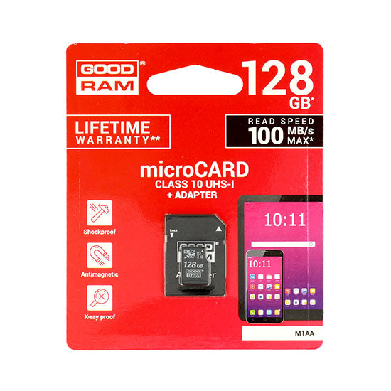 Kartica microSDHC 128GBclass10 GoodRam - mobiline.si