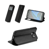 Roar Noble Leather View črni za Sony Xperia M4 Aqua - mobiline.si