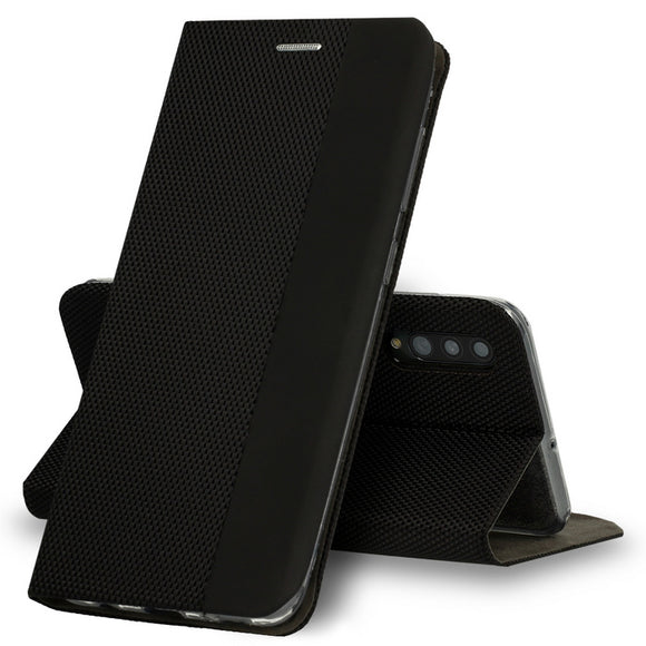 Preklopni ovitek / etui / zaščita Sensitive Book za Samsung Galaxy A21s - črni - mobiline.si