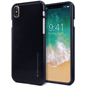 Mercury i-Jelly Case črni za Apple iPhone X XS (5.8") - mobiline.si