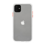 Zaščitni etui Vennus Color Button Bumper za Apple iPhone 12 / 12 Pro (6.1") - beli - mobiline.si