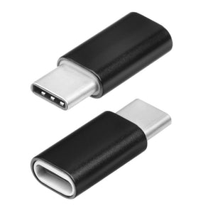 Adapter micro USB -> USB Type-C za črni - mobiline.si