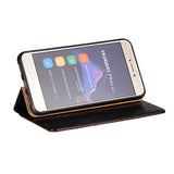 Usnjeni preklopni etui Book Special črni za Samsung Galaxy A40 A405 - mobiline.si