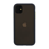 Zaščitni etui Vennus Color Button Bumper za Apple iPhone 12 / 12 Pro (6.1") - modri - mobiline.si