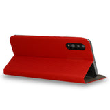 Preklopni ovitek / etui / zaščita Sensitive Book za Samsung Galaxy A21s - rdeči - mobiline.si