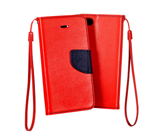 Preklopni ovitek / etui / zaščita Fancy za Huawei P30 Lite - rdeči & modri - mobiline.si