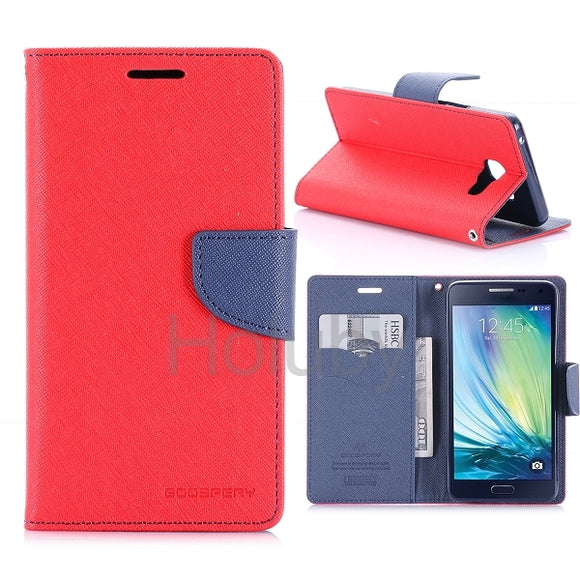Mercury Fancy Diary rdeči&modr za Sony Xperia Z3 - mobiline.si