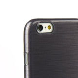 Gel etui Jelly Brush črni za Apple iPhone 5 5S SE - mobiline.si