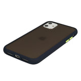 Zaščitni etui Vennus Color Button Bumper za Apple iPhone 12 / 12 Pro (6.1") - modri - mobiline.si