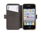 Preklopni ovitek / etui / zaščita Book za Apple iPhone X / iPhone XS (5.8") - zlati - mobiline.si