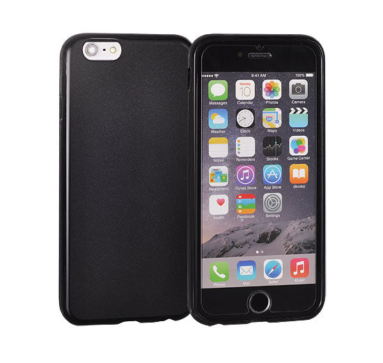 Gel etui Matte črni neprosojni za Apple iPhone 5 5S SE - mobiline.si