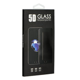 Zaščitno kaljeno steklo 5D Full Glue za Apple iPhone 12 Pro Max (6.7") - črno - mobiline.si