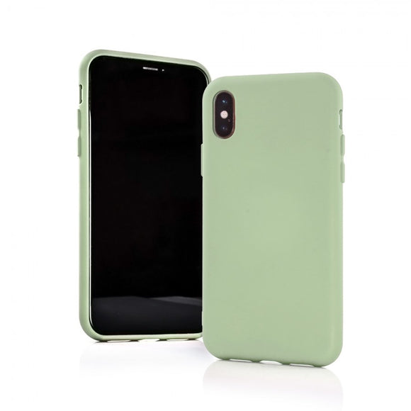 Gumijasti / gel etui Silicone  za Apple Iphone 7/8/SE 2020 - zeleni