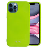 Gumijasti / gel etui Jelly Case za Apple iPhone 12 / 12 Pro (6.1") - zelen - mobiline.si
