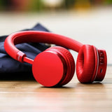 Brezžične Slušalke REMAX Bluetooth RB520HB - Rdeče - mobiline.si